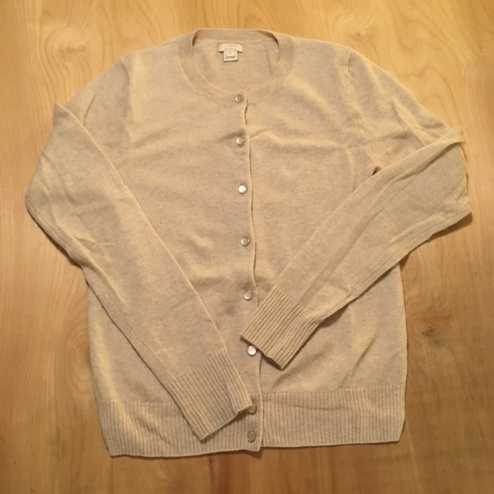 J. Crew Cashmere Cardigan